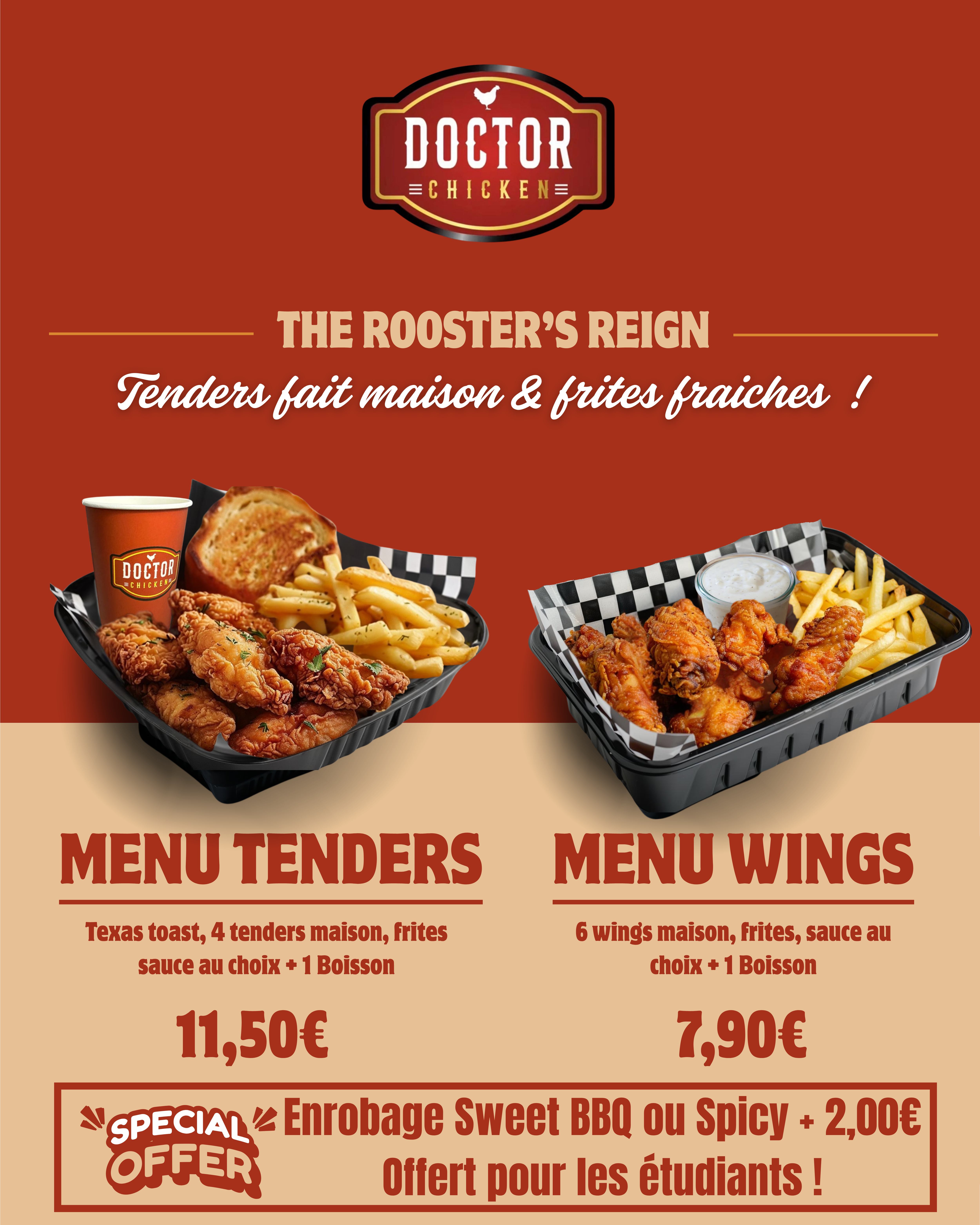 Spécialités Doctor Chicken